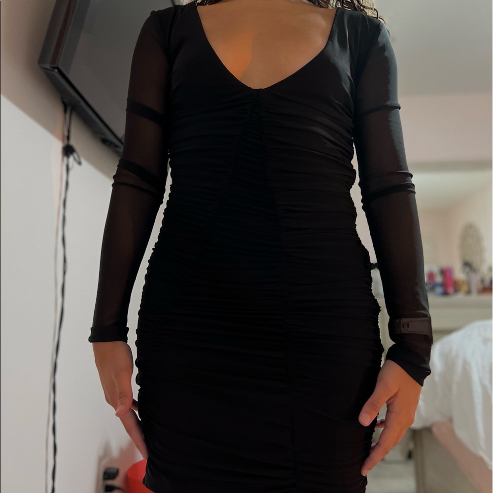 Forever 21 Rutched Dress